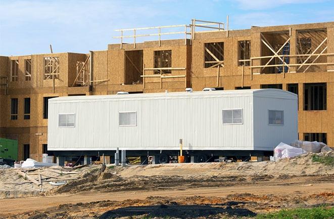 rentable office trailers and workspaces for construction teams in Golden Beach